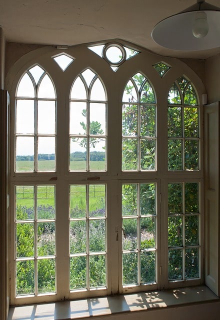 Viktorianska fönsterrutor